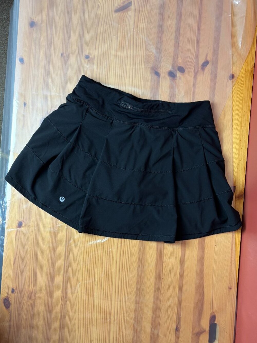 Lululemon Black Athletic Skort Size 6 Tall